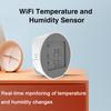 USB Battery Powered WiFi Temperature Humidity Sensor with Instant App Alerts
