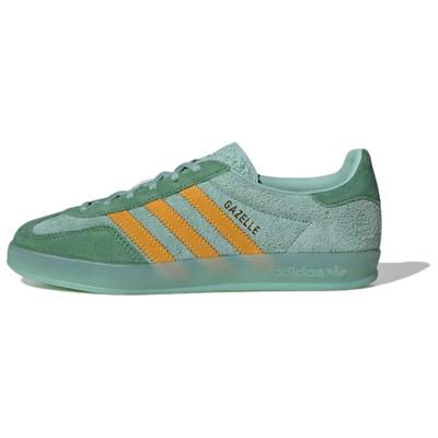 Gazelle Indoor Hazy Green Crew Yellow Женские кроссовки Preloved-Green IG6783