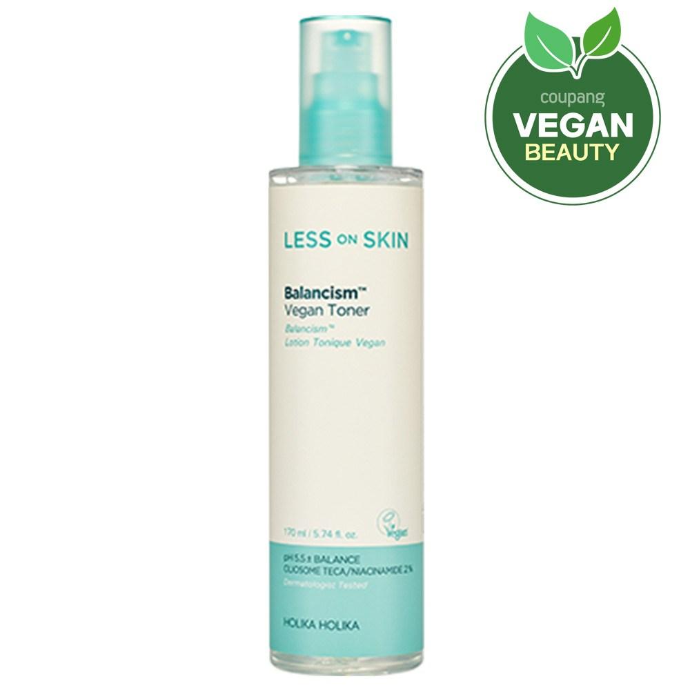 HOLIKA HOLIKA Less On Skin Balancing Vegan Toner, 170ml, 1 Pack