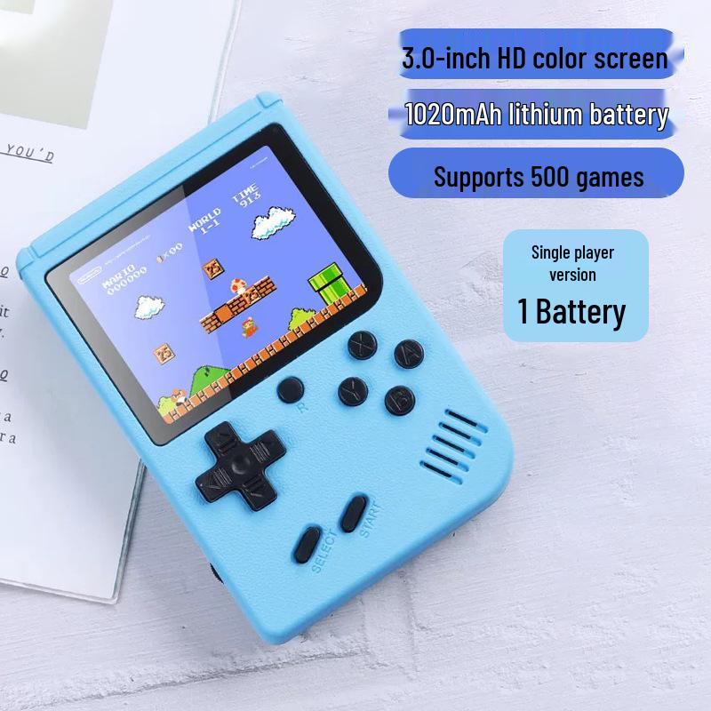 Новая портативная игровая консоль SUP Retro: Ностальгическое классическое игровое устройство для детей, портативное и выполненное в старомодном русском дизайне.