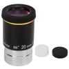 1.25in Telescope Eyepiece 20mm Focal Length 66 Degree Wide Angle Astronomical Telescope Lens for