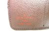 Оригинальный складной кошелек LOUIS VUITTON Damier Brown из кожи, компактный, на молнии, #9750. Открытая коробка