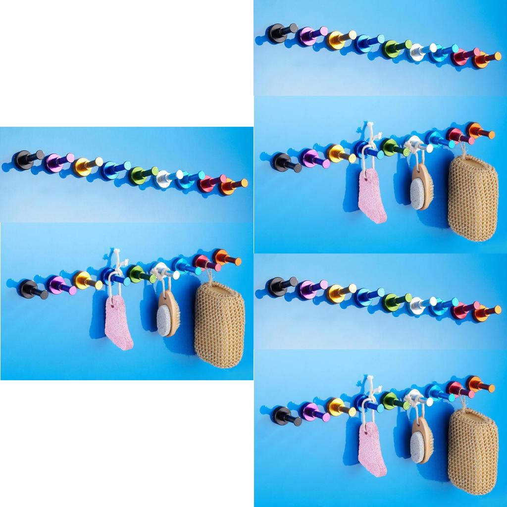 Высококачественный DIY настенный крючок для полотенец для ванной комнаты, кухни, одежда, ключ, шляпа, держатель для сумки