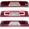 LED Third Brake Light Compatible with Ram 1500 2500 3500 4500 5500 2009-2018 for Ram1500 Classic - Laramie  3rd Brake Cargo Light Red Housing Clear