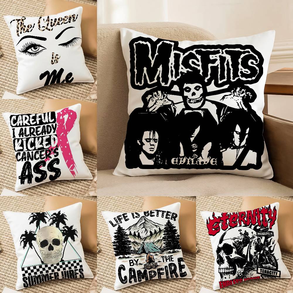 Модный стиль Красивый Трендовый бренды Наволочка Комфорт Диван-кровать Шелковистый элегантный Невидимая молния Декоративная наволочка