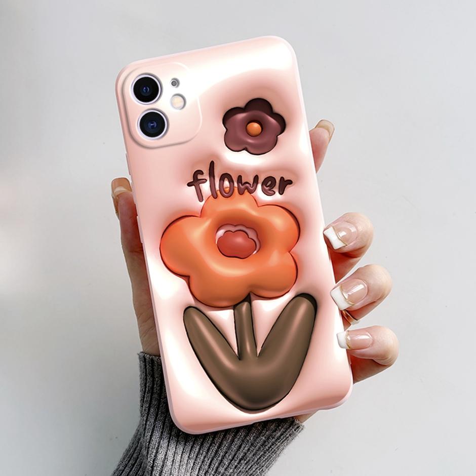 Cartoon Case For iPhone 12 Mini Mobilie Phone Soft Silicone Protective Covers For iPhone 12Mini Shockproof Fashion item Housings