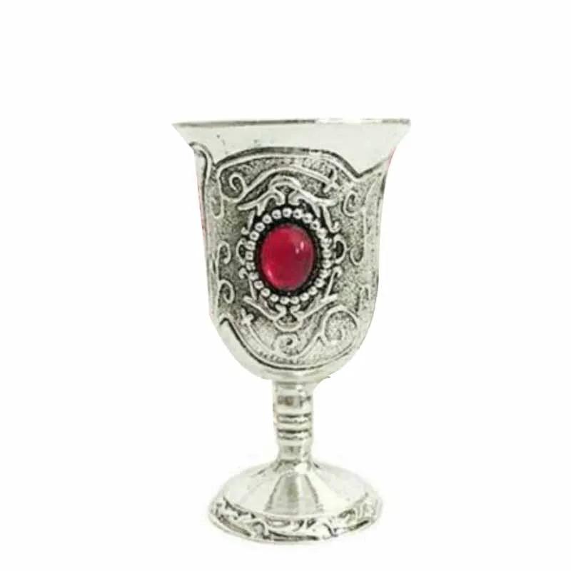 Magic Buddha Altar Chalice Goblet Wicca Pagan Retro Divination Pub Bar Wine Glass Props Gothic Cocktail Whiskey Cup