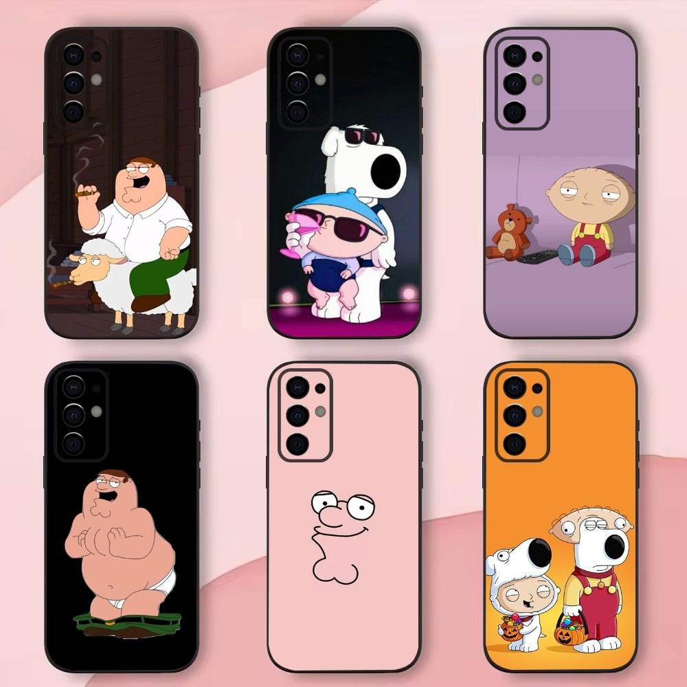 Чехол для телефона F-Family Funny Guy для Samsung S24, S21, S22, S23, S30, Ultra, S20, Plus, Fe, Lite, Note, 10, 9, 5G Черный Мягкий