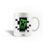 Ceramic Mug - Minecraft - Wall Clings - 3 Pack - 30cl - Dishwasher Safe - White