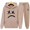 Women Hoodie Set Tracksuit Casual Jogging Suit Two Piece Set  Printing  Womens Hoodies Tracksuits Jogger Pants Clothes