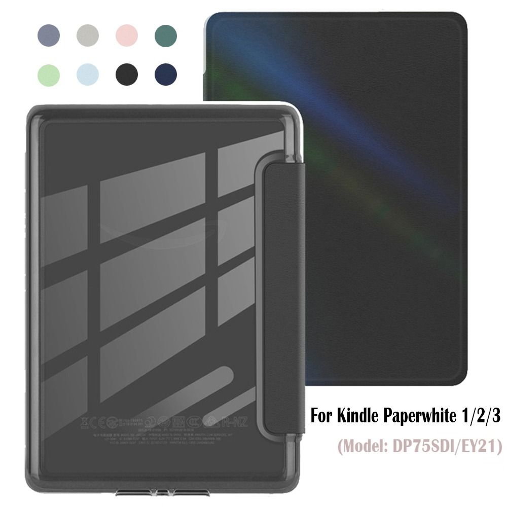 Auto Wake/Sleep DP75SDI Smart Cover Shockproof Folio Funda for Kindle Paperwhite 1/2/3