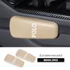 T30Emblems For Volkswagen VW Car Knee Pad Leather Elbow Rest Pad Headrest Car Accessories Golf Jetta Passat Mk4 Mk5 Mk6 CC B5 B6 B7