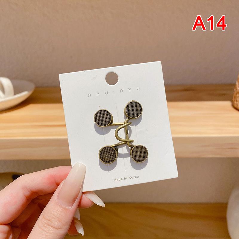 Женский набор брошей, утягивающие талию, броши для женщин, юбки, брюки, джинсы, регулируемая застежка на талии, металлические булавки, аксессуары для одежды