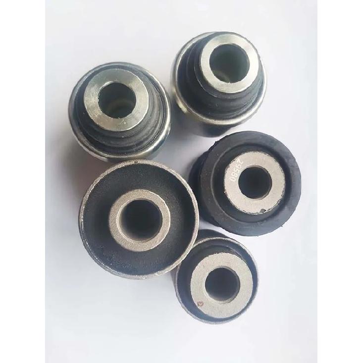POKESS 5pcs/Set Suspension Control Arm Bushing Rear Lower Inner For Ford Explorer 2013- K201541 8A8Z5A638B DB5Z5B758A