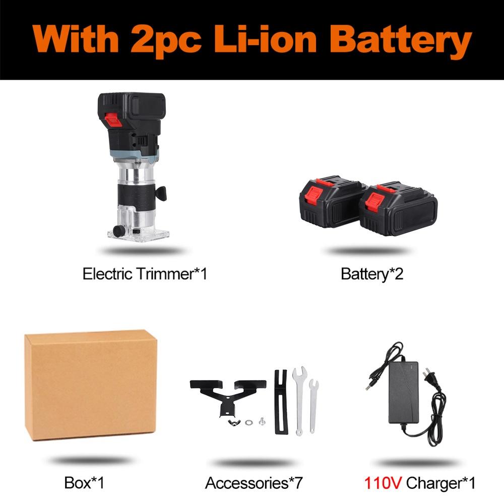 6-ступенчатый бесщеточный аккумуляторный электрический триммер, фрезерный станок по дереву, гравировальный станок, фрезерный станок по дереву для Makita 18 В