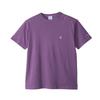 Champion Short Logo Short Sleeve XL T-shirt, Sleeve, 100% Cotton, Classic, One-point Embroidery, T-shirt, Basic, C3-P300Z, Men's, Violet,