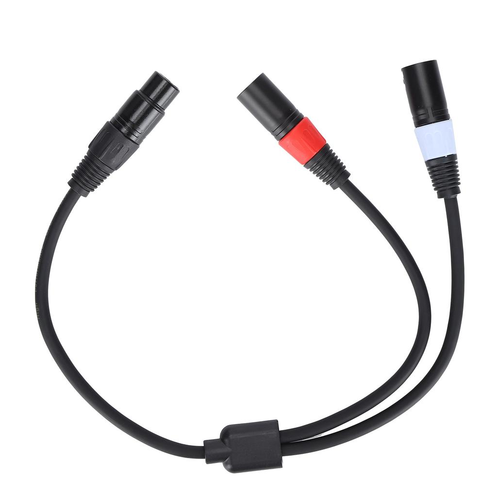 JORINDO 5-контактный XLR гнездо на двойной 3-контактный XLR штекер кабель Y-разветвитель или переходной кабель 0,5 м