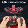 2.4G 4CH Stunt Drift Deformation Buggy Car Twisting Offroad Vehicle Light Music Drift Dance Side Driving RC Toy Gift for Children