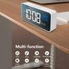Multifunctional USB Rechargeable LED Digital Display Screen Snooze Alarm Clock