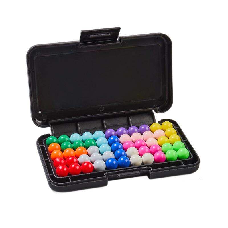 3D Puzzle Brain Teaser Logic Board Game 200+ IQ Challenges for Kids Educational Learning Gift for Cognitive Development STEM Toy