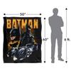 The Flash Pose Batman Blanket