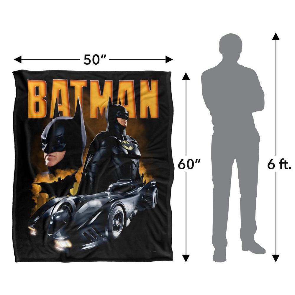 The Flash Pose Batman Blanket