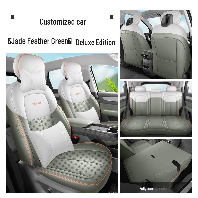 Bestune Yueyi 03 Full Leather Car Seat Cushion, All-Season, Universal Fit with Breathable Design