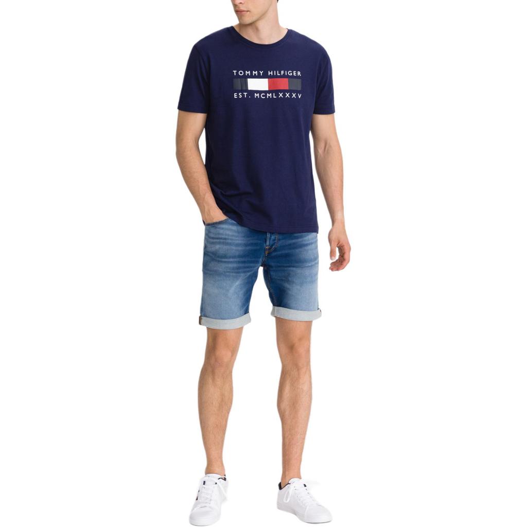Tommy Hilfiger T Shirt Men's Navy Blue 78J6394-410