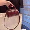 Bag Women'S And Women'S Bag Premium Soft Leather Pillow Cylinder Bag Light Luxury Portable Messenger Bag Luggage