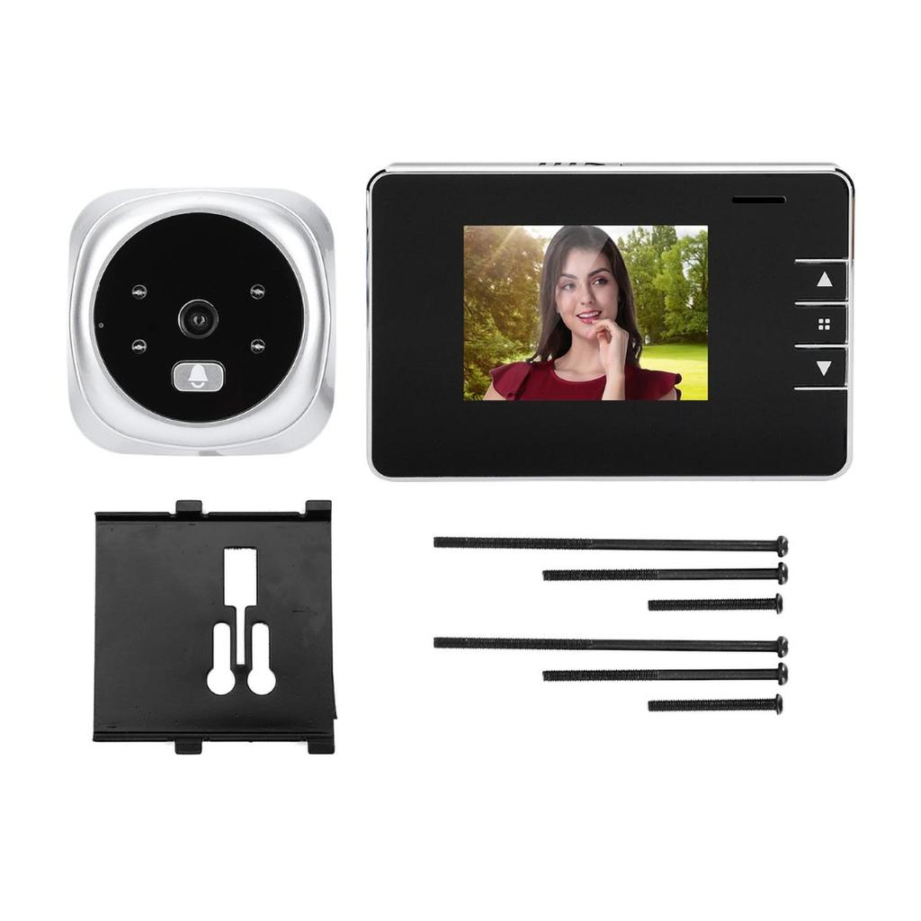 2,8-дюймовый цифровой дверной звонок, 0,3 МП, дверной глазок, камера просмотра, дверной звонок BellAA