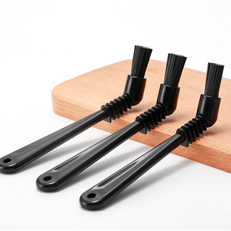 Щетка для чистки эспрессо-машины, щетка для чистки от грязи, пластиковая ручка, щетка-очиститель, инструмент для очистки кофейного налета