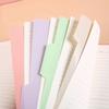 Assorted Colors Binder Page Dividers 4 Tab Multicolor Index Tabs Plastic Binder Index Dividers