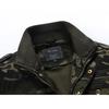 Men's New Camouflage Jacket Outdoor Workwear Military Casual Fashion Trend Jacket