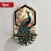 Butterfly Wall  Storage Rack Peacock Wall Display Stand Gothic Wall Decor  Entryway Decor