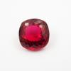 Natural Red Ruby Loose Gemstone 17.90 ct Bloody Square Cushion Shape for Jewelry Making and Crafts