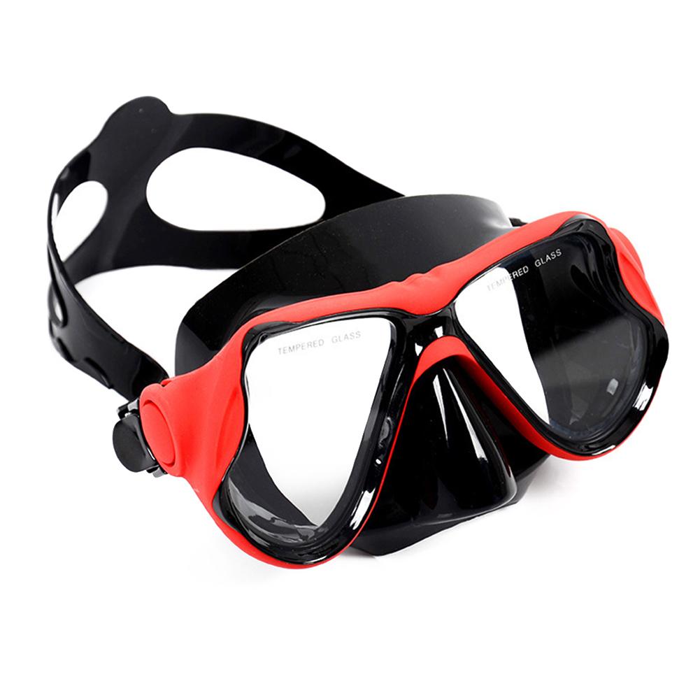 Professional Snorkeling Mask Panoramic Wide View Snorkels Diving Goggles Wear Resistant Freediving Mask for Free Swim