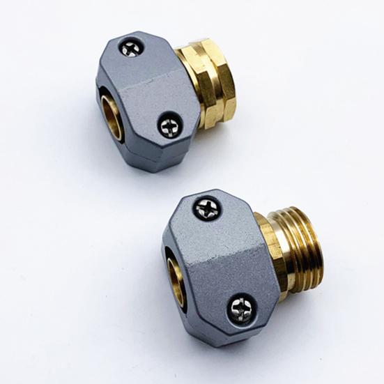 3/4 5/8-дюймовый долговечный сверхмощный сменный широкий совместимый адаптер для шланга для полива цветов и растений, товары для дома, садовый разъем