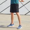 Li Ning Training Series Logo Print Дышащие повседневные шорты для бега Мужские шорты черного цвета AKSR111-1