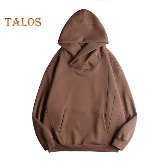 Зимняя толстовка унисекс с капюшоном и защитой шеи, высокий воротник и капюшон в стиле хип-хоп, большой передний карман, утепленная верхняя одежда для отдыха