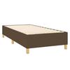 Maison Exclusive - Sommier à lattes de lit avec matelas Marron foncé 80x200 cm