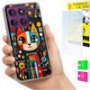 Etui Do Motorola Edge 60 Pro Obudowa Foto Case Plecki Kot + Szkło 9H