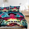 Custom Textile Nightmare Icon Bedding 3 Piece Set HD Print Duvet Cover Pillowcases for Teens Adult Bedroom Decoration