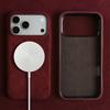 Alcantara Case for iPhone 17 Pro Max 16 Pro 15 Premium Business Slim Magnetic Shockproof Cover