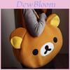 Дорожная сумка Rilakkuma для взрослых и детей из мягкого плюшевого материала