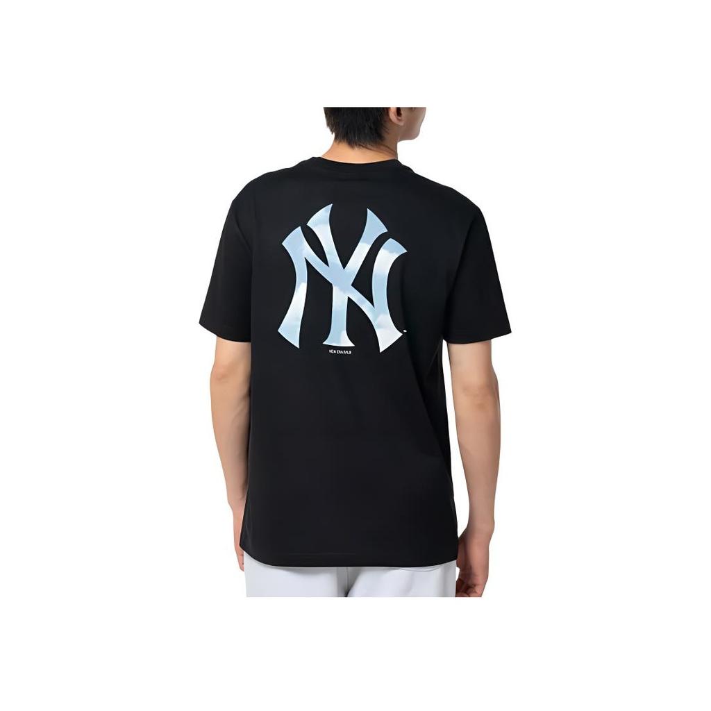 Новая футболка MLB New York Yankees Унисекс Черная 3ATSM0544-50BKS