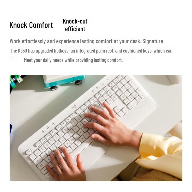 Logitech Беспроводная Bluetooth-клавиатура K650
