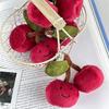 Плюшевый брелок-подвеска "Вишня" - Милая фруктовая кукла, украшение для сумки