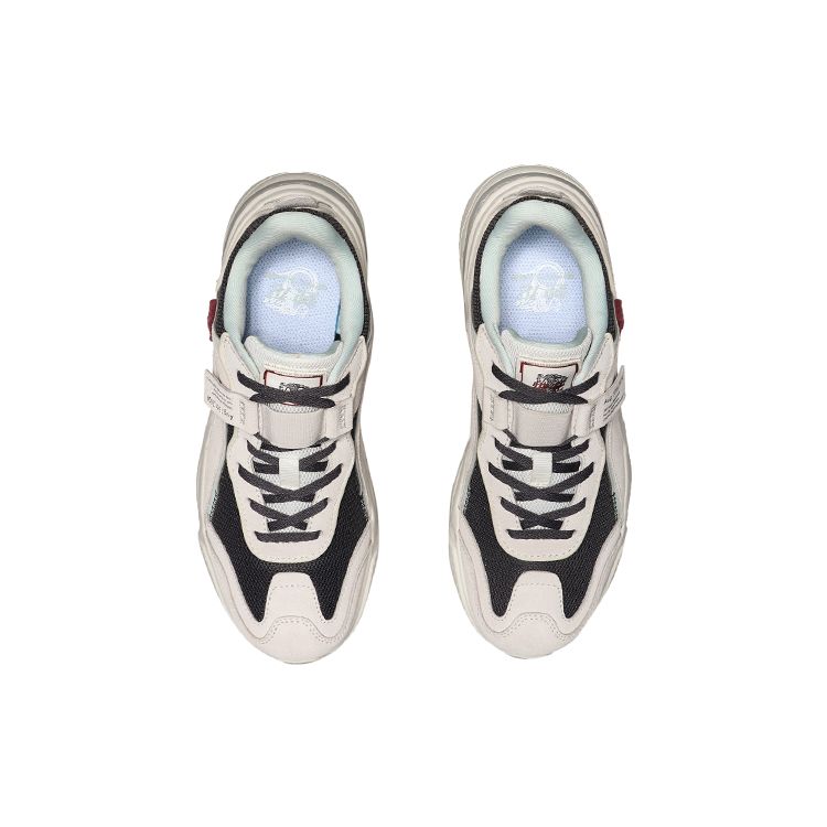 Li Ning Zhu Long Удобные амортизирующие нескользящие износостойкие дышащие низкие повседневные туфли женские кроссовки белые черные AGCR344-10