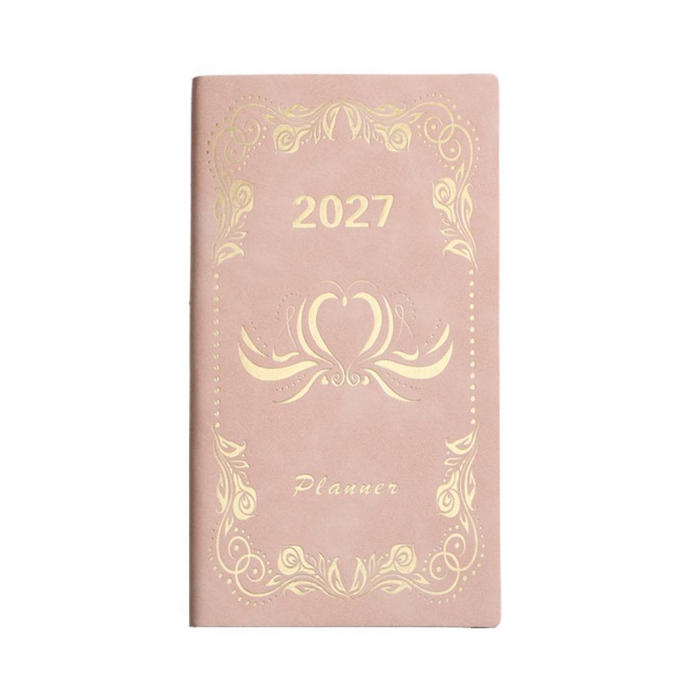 Wear-resistant 2027 Schedule Planner Notepad A6 Office Work Planner Diary Writing Pads Business