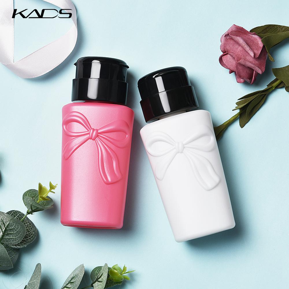kads ADS 200ml Nail Art Empty Bottle for Nail Polish Remover Alcohol Dispenser Liquid Storage Nail Polish Cleanser Nails Art Bottle